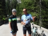 Stephen and Mike on Andrews Creek Road