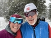 Beez out skiing